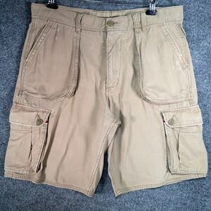 Old Navy Field Tested Cargo Shorts Men 32 Utility Vintage Y2K Regulation Issue